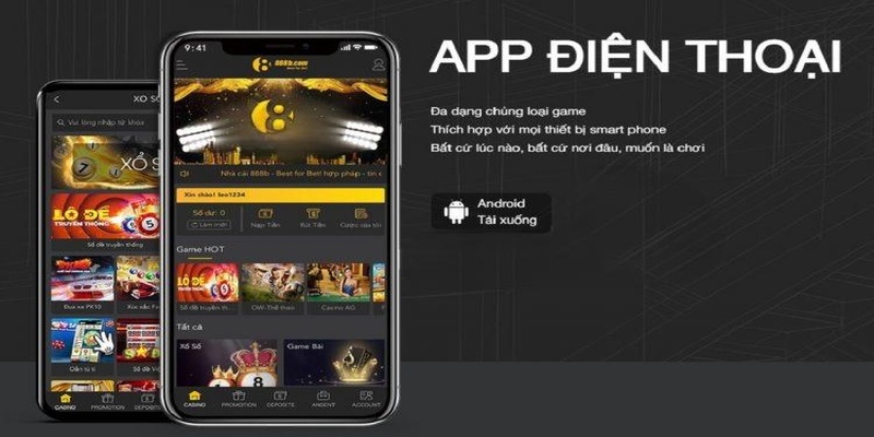 Link tải app 888b chính thức ở đâu? 